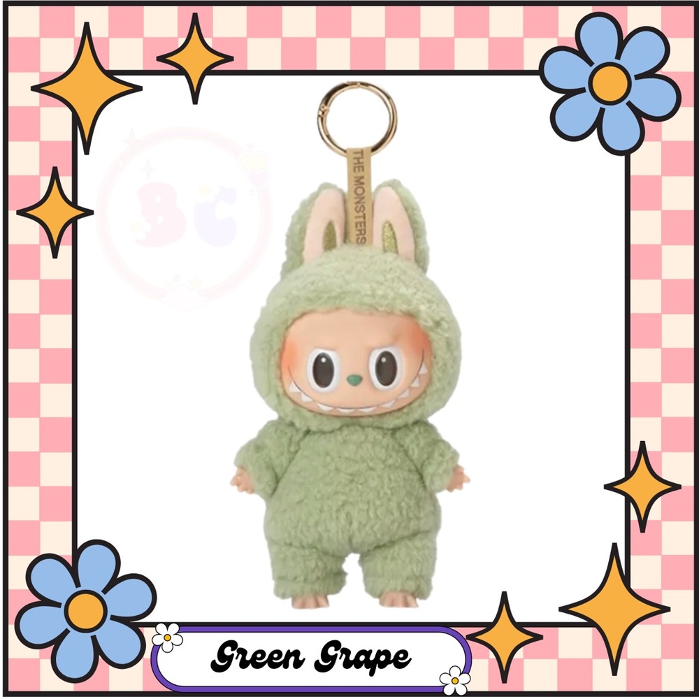 POP MART-THE MONSTERS-EXCITING MACARON-GREEN GRAPE